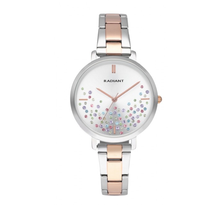 RELOJ RADIANT ACERO CAJA 36MM ESFERA CIRCONITAS RA525202
