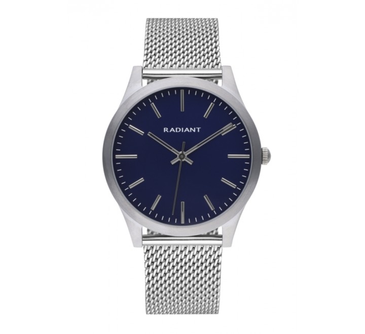 RELOJ RADIANT CAJA 40MM ACERO Y ARMIS ESFERA AZUL RA553601