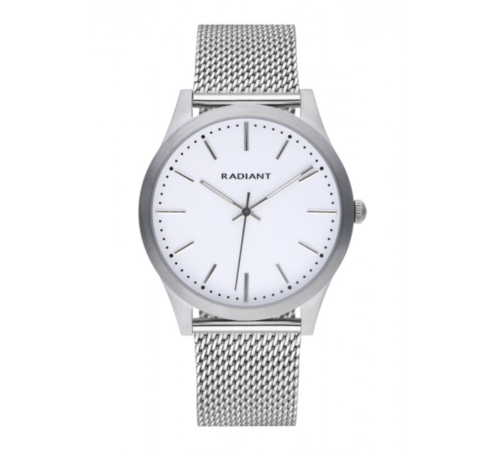 RELOJ RADIANT CAJA 40MM ACERO ESFERA PLATEADA RA553604