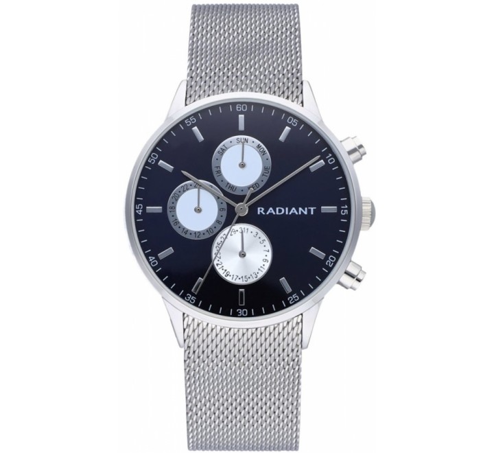 RELOJ RADIANT CAJA 41MM ACERO ESFERA AZUL RA601702