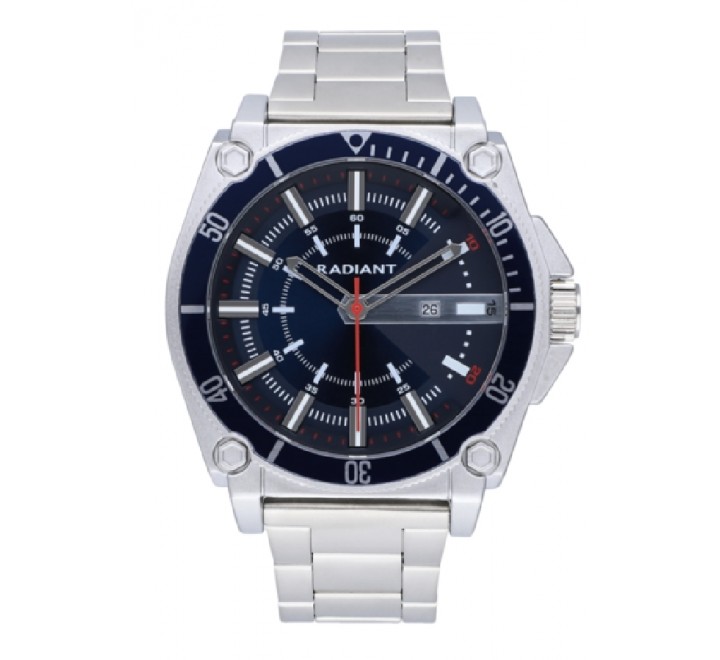 RELOJ RADIANT RA552201 ACERO CAJA ACERO ESFERA AZUL 49MM