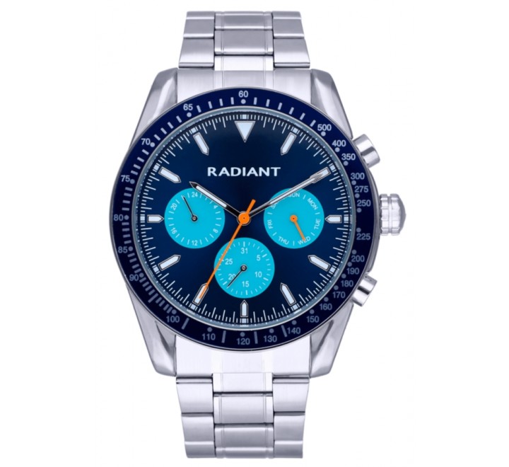 RELOJ RADIANT ACERO CAJA 45MM ESFERA AZUL RA577704