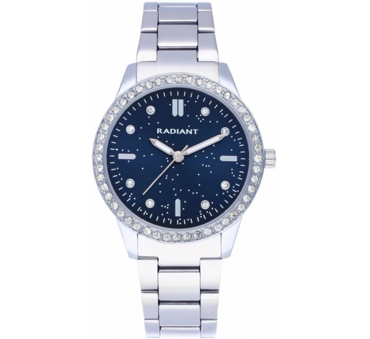 RELOJ RADIANT CAJA ARMIS ACERO Y CIRCONITAS RA596201