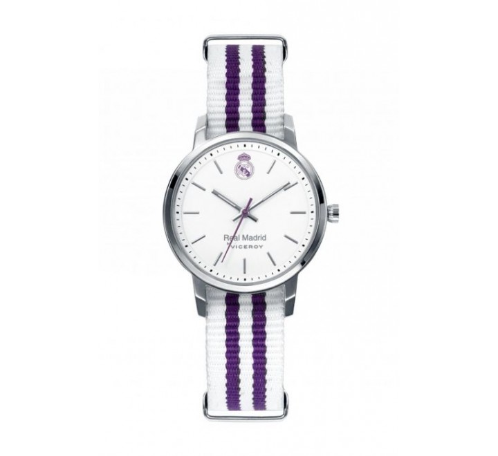 RELOJ ACERO CADETE REAL MADRID 35MLM 40966-07