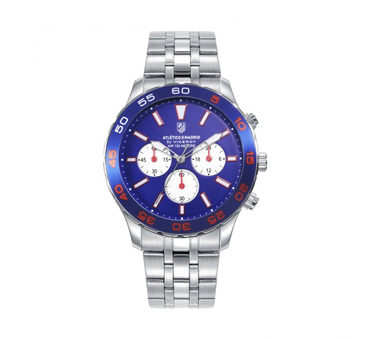 RELOJ VICEROY ACERO ATLETICO MADRID 41157-36