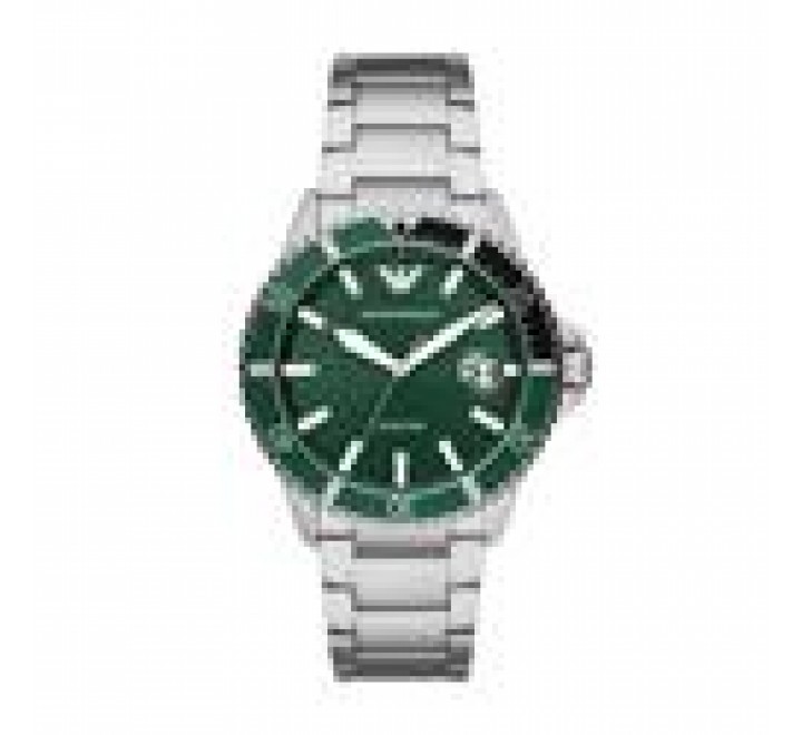 RELOJ EMPORIO ARMANI CAJA Y ARMIS ACERO ESFERA VERDE AR11338