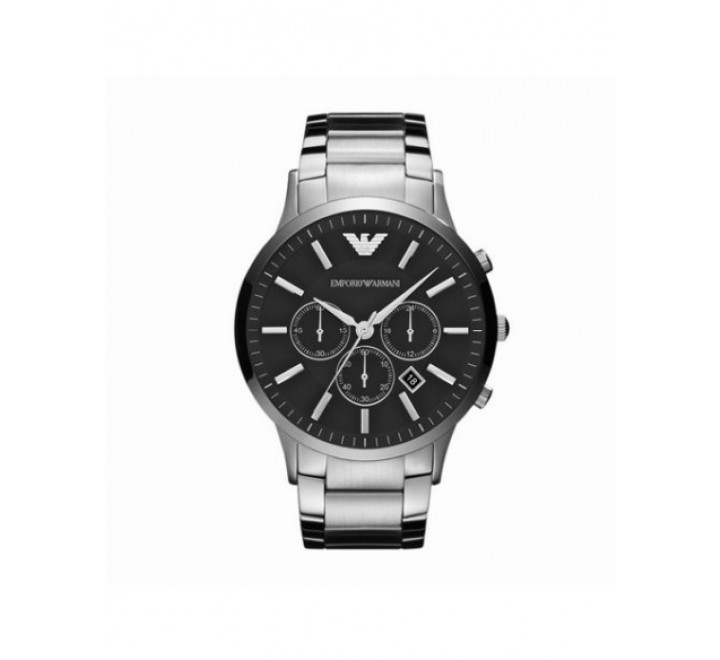 RELOJ EMPORIO ARMANI CAJA Y ARMIS ACERO ESFERA NEGRA AR2460