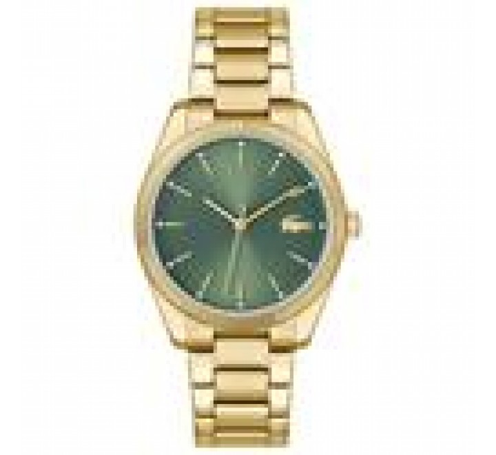 RELOJ LACOSTE ACERO DORADO ESF VERDE ANALOG SRA 2001403