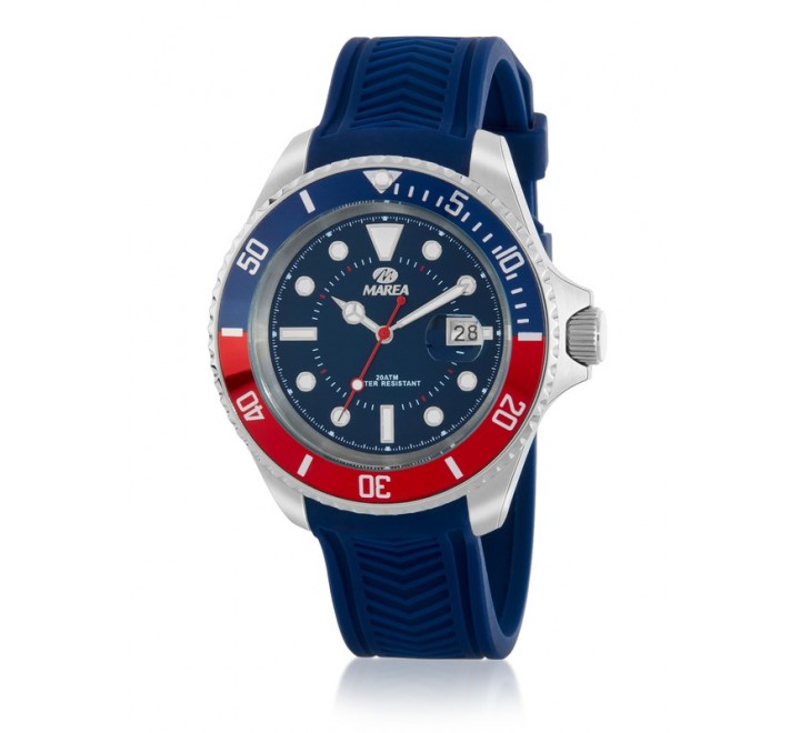 RELOJ MAREA CABALLERO SILICONA AZUL B36196/2