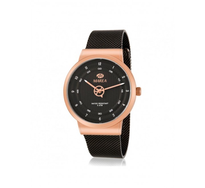 RELOJ MAREA CAJA ROSADA ESTERILLA NEGRA B54194/5