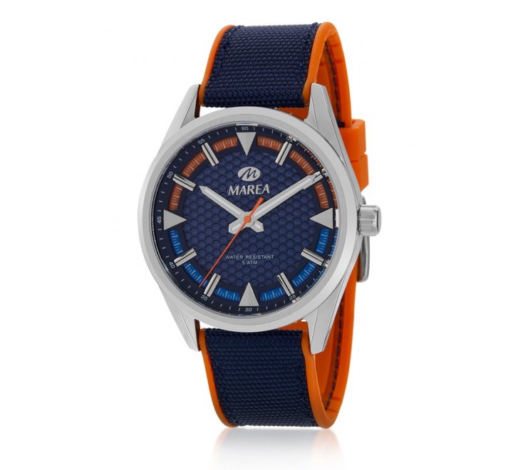RELOJ MAREA CABALLER0 AZUL NARANJA B54254/3