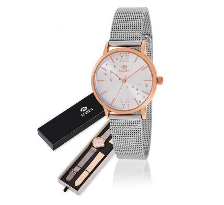 RELOJ MAREA SRA 2 PULSERAS COMBINABLES B41278/6