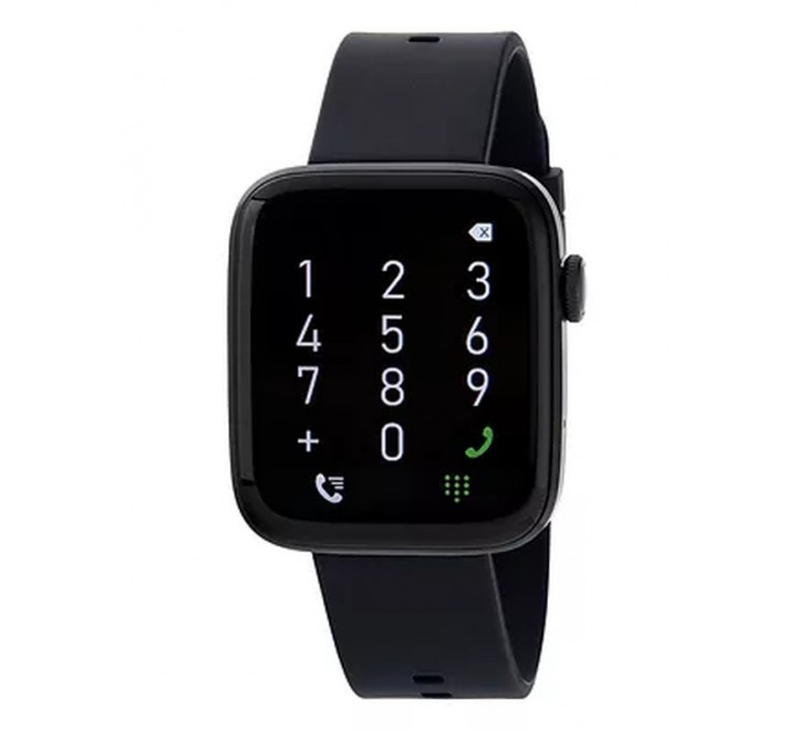 RELOJ MAREA SMART SILICONA NEGRA CAJA CUADRADA B58010/1