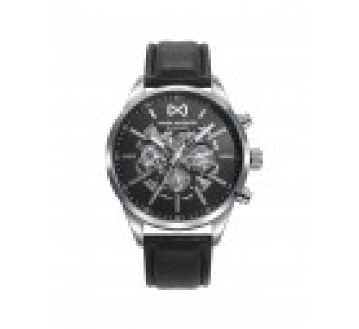 RELOJ MARK MADDOX HC7145-57 AUTOMATICO CORREA NEGRA ACERO