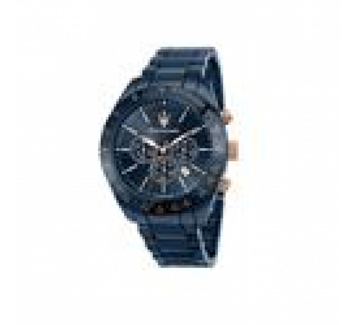 RELOJ MASERATI CAJA Y ARMIS CERAMICA AZUL R8873650002