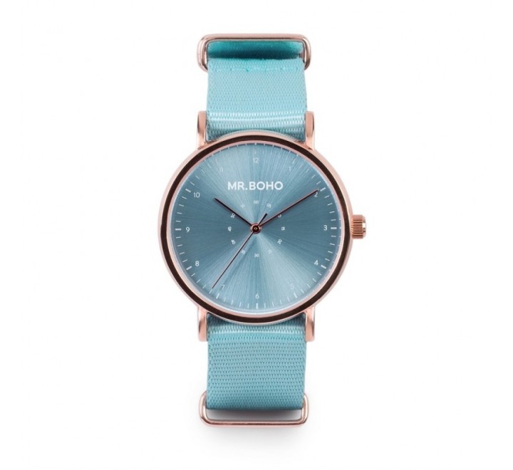 RELOJ MR BOHO 00728759 34 MLM AZUL