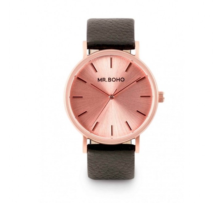 RELOJ MR BOHO 00728631 PIEL NEGRO