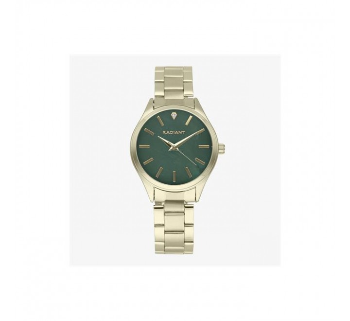 RELOJ RADIANT DORADO ESFERA VERDE RA624204