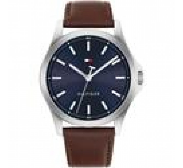 RELOJ TOMMY HILFIGER PIEL MARRON ANALOGICO ESF AZUL 1710669