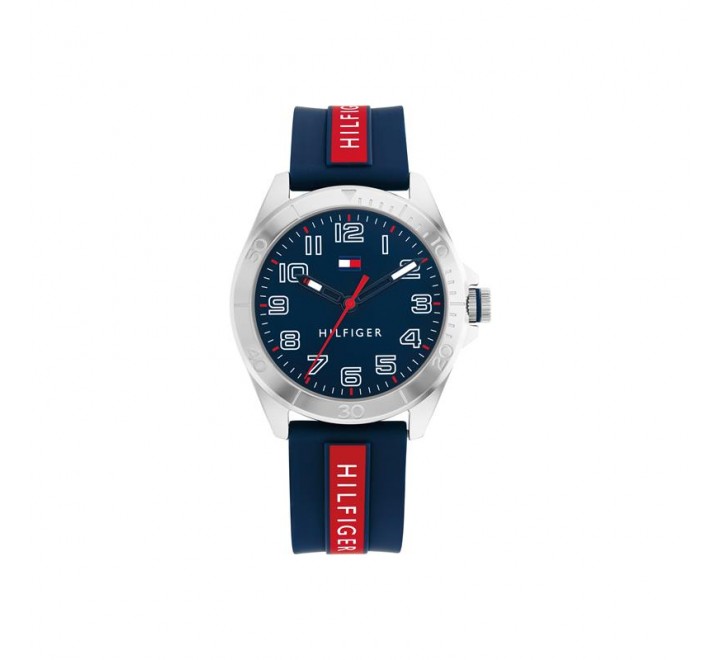RELOJ TOMMY HILFIGER NIÑO 34MM CORREA SILICONA AZUL 1720019