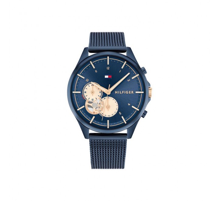 RELOJ TOMMY HILFIGER ARMIS ACERO MALLA AZUL 38MM 1782418