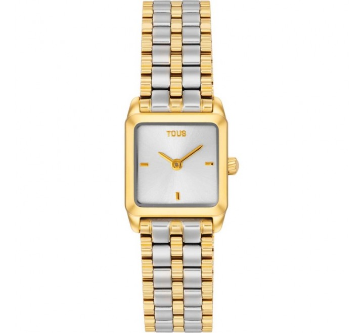 RELOJ TOUS 3000150100 BICOLOR ESFERA PLATA