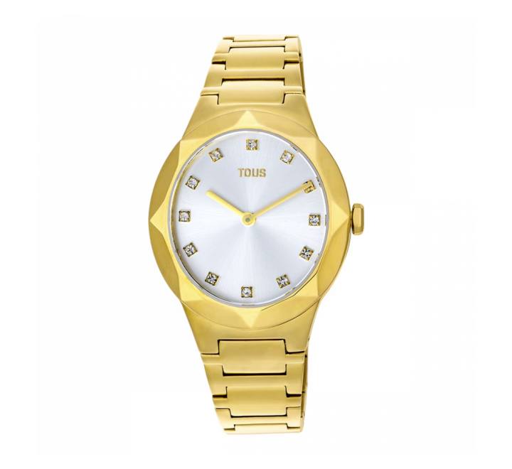 RELOJ TOUS ACERO DORADO OVALADO 200351055