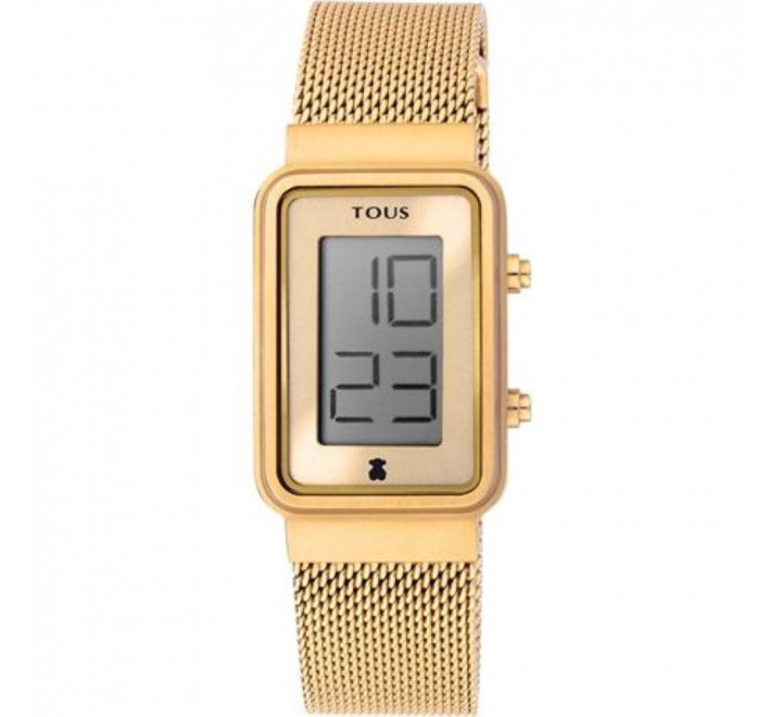 RELOJ TOUS MUJER Digisqueared  000351525 ACERO CHAPADO ORO