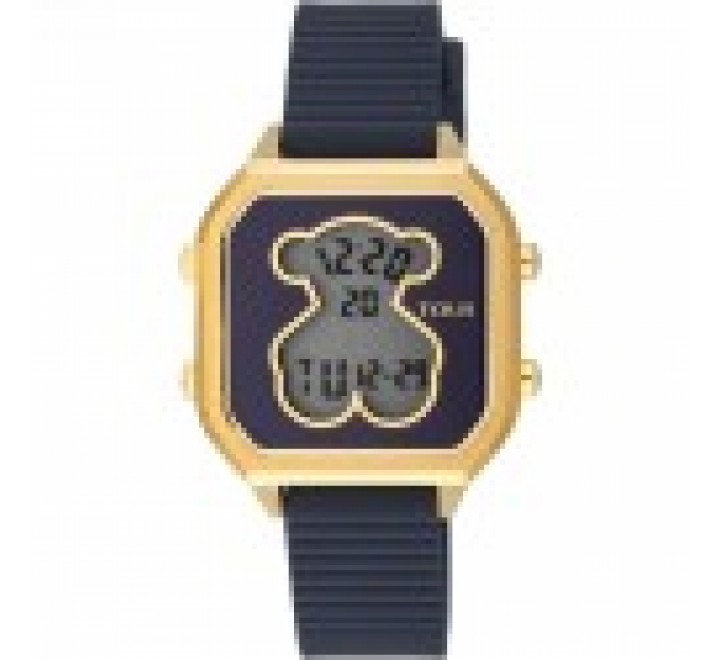 RELOJ TOUS D-BEAR SILICONA AZUL CAJA DORADA 100350390