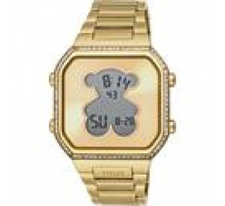 RELOJ TOUS DIGITAL CAJA ARMIS ACERO DORADO CIRCON 3000131300