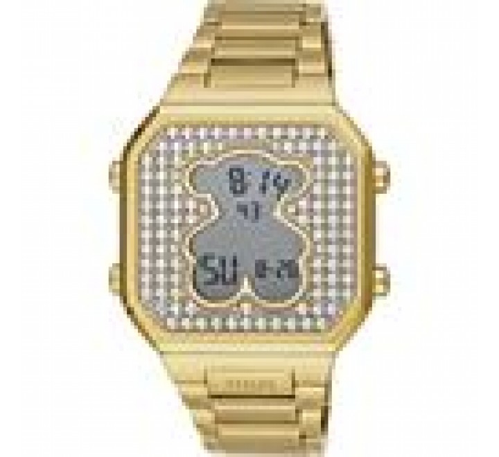 RELOJ TOUS DIGITAL CAJA Y ARMIS ACERO DORADO 3000130800