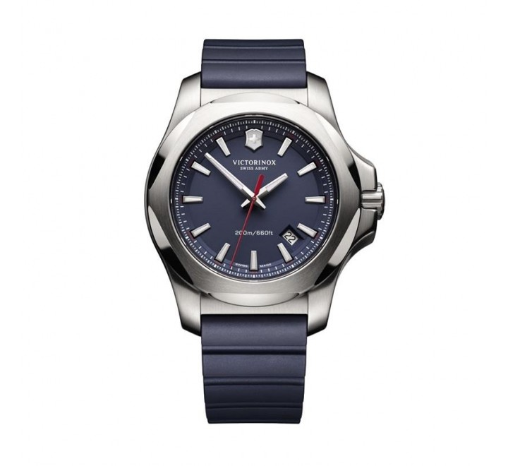 RELOJ VICTORINOX ACERO GENT BLUE DIAL RUBBER 241688.1