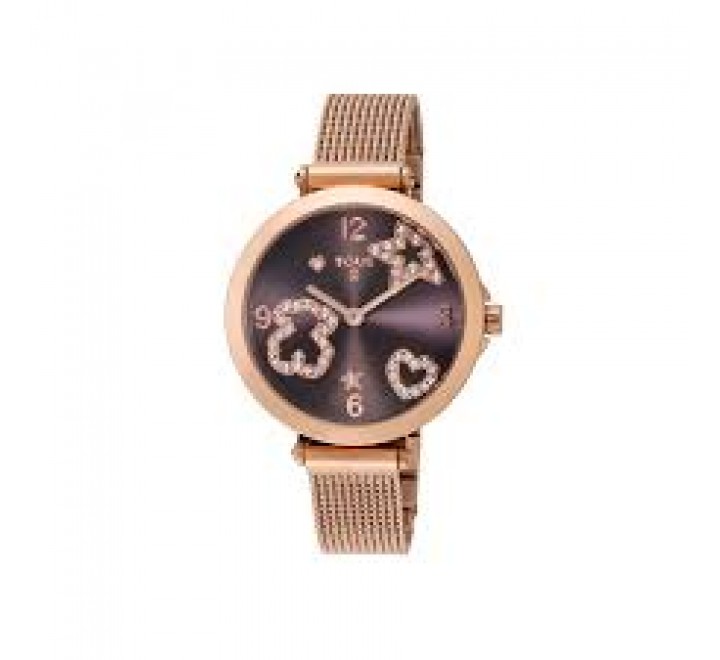RELOJ TOUS ICEMESH ACERO ROSADO ESTERILLA 600350385