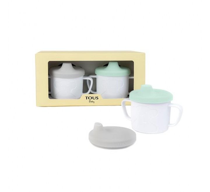 TAZA BABY TOUS APRENDIZAJE VERDE GRIS 200MLM 995820297