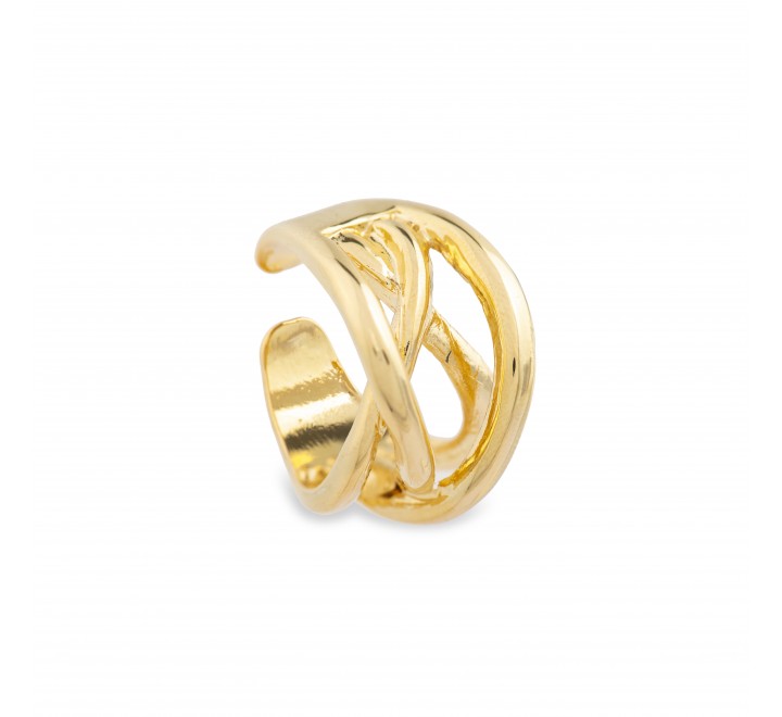 ANILLO LUXENTER METAL DORADO ABIERTO DANKA SGY200414