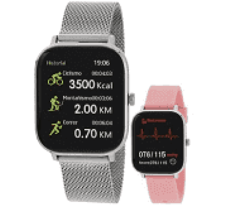 RELOJ MAREA SMART CUADRADO DOS CORREAS B58009/3