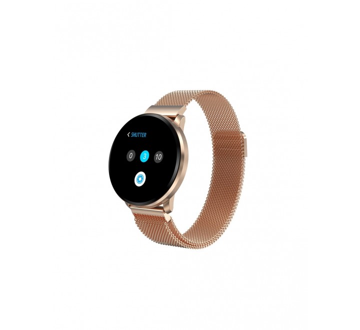 RELOJ SMARTWATCH ACERO CHAPADO  FW0103MB
