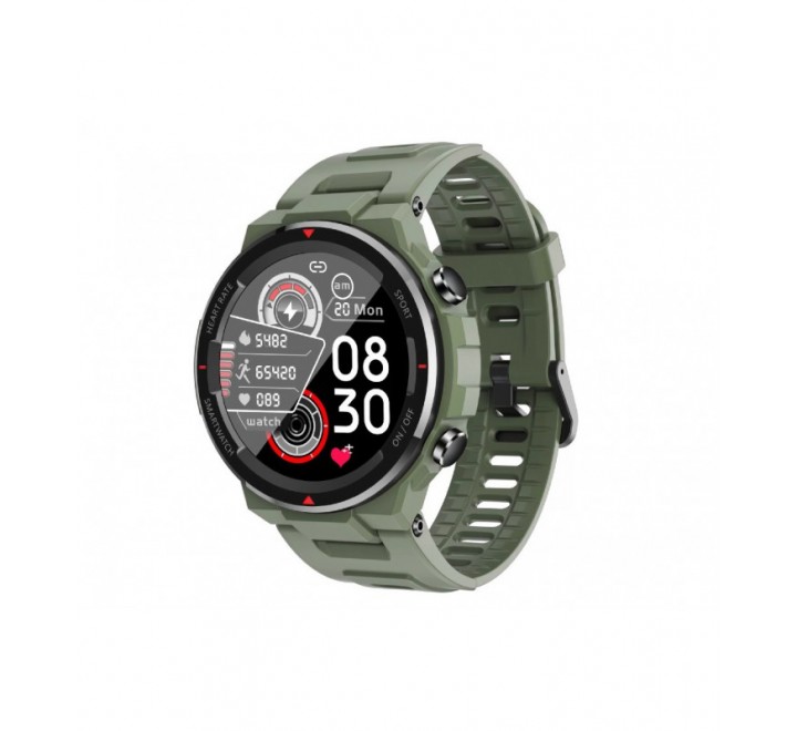 RELOJ LISKA SMARTWATCH CAJA REDONDA SILICONA VERDE SV-17FF