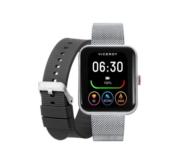 RELOJ VICEROY SMART ESTERILLA ACERO CUADRADO 41119-00