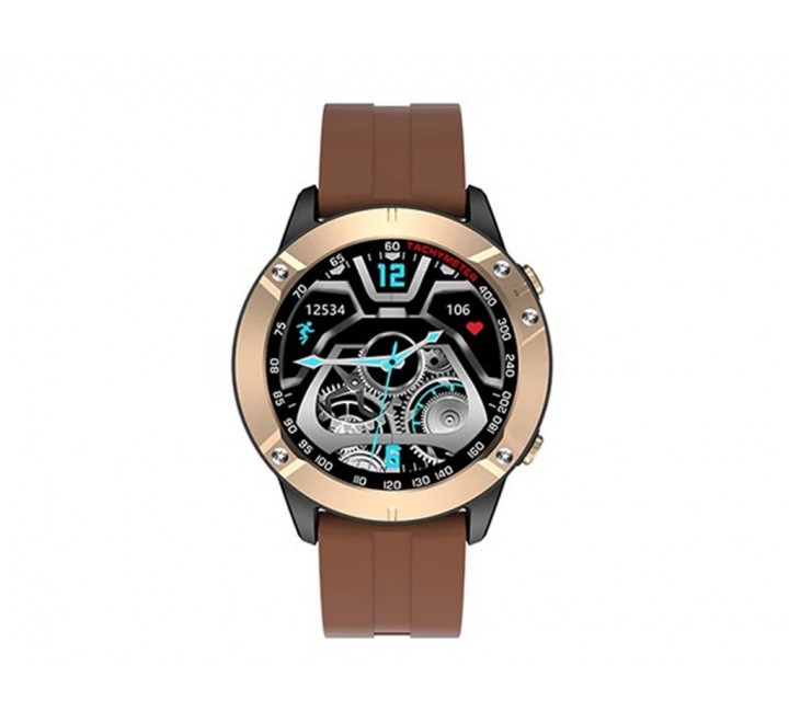 RELOJ LISKA SMARTWACTH REDONDO SILICONA MARRON SV-13TF-3