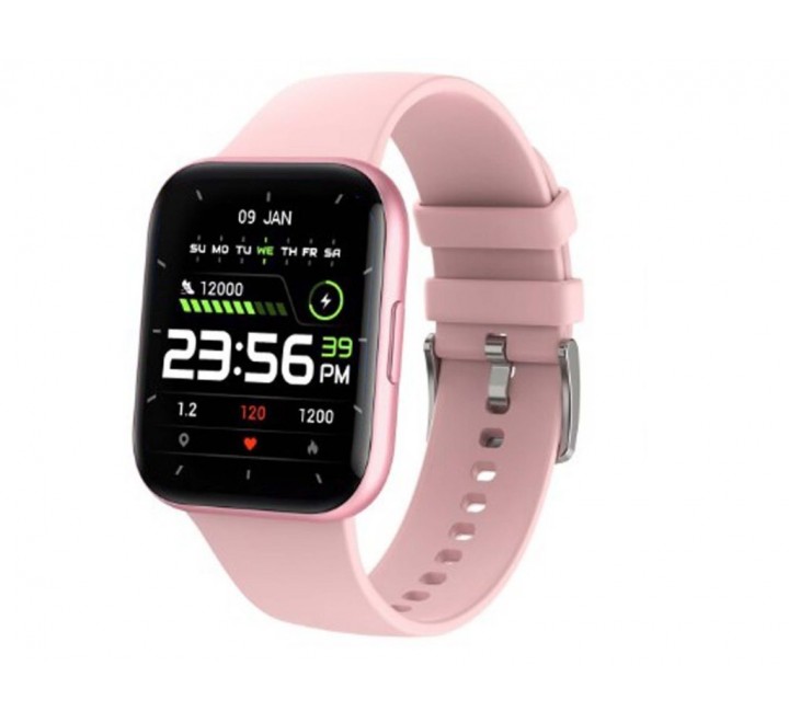 RELOJ LISKA SMART CAJA CUADRADA SILICONA ROSA SV-29DF-3