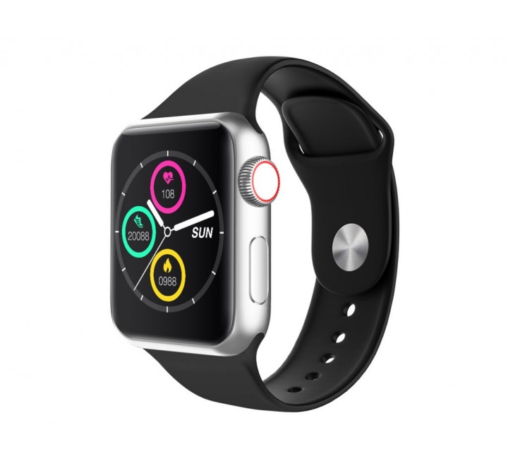 RELOJ LISKA SMARTWATCH CUADRADO CORREA NEGRA SV-V05-4