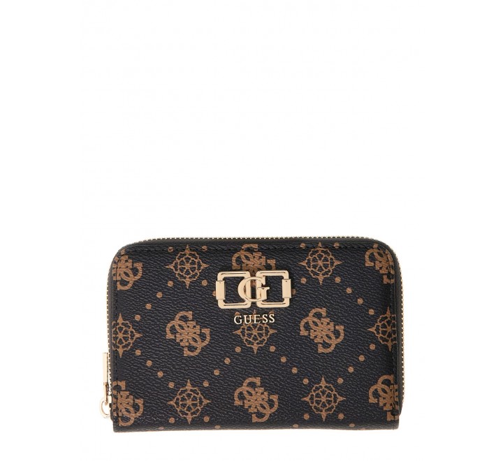 MONEDERO GUESS MEDIANO EMELIE LOGO SLG ZIP SWGP9928140 ESL