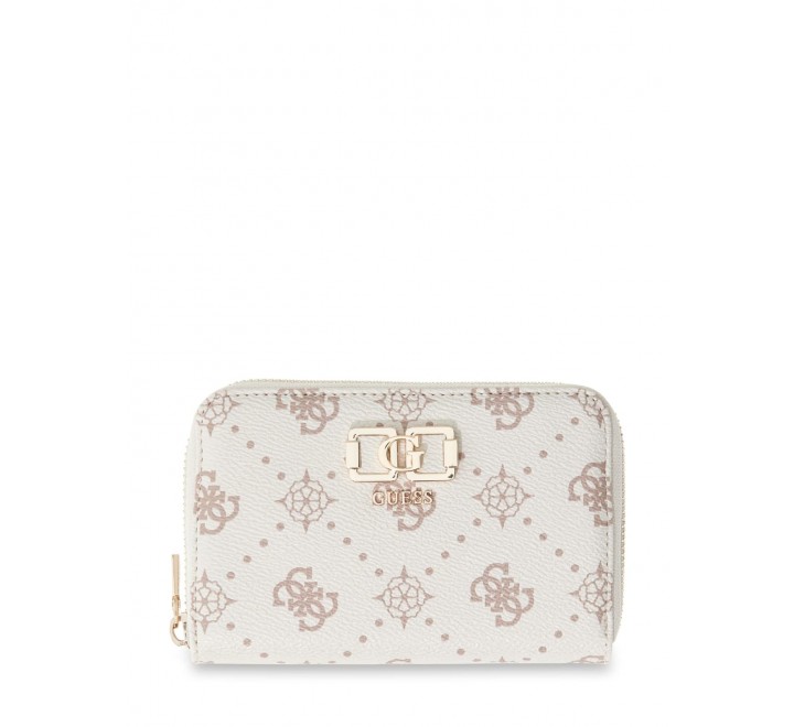 MONEDERO GUESS MEDIANO EMELIE LOGO SLG ZIP SWGP9928140 VNO
