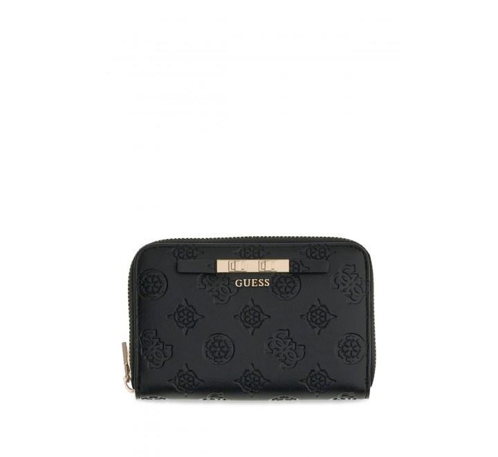 MONEDERO GUESS CARMELLA SLG MEDIUM ZIP AROND SWPD2225140 BLO