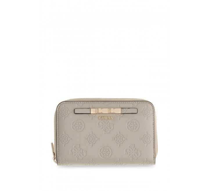 MONEDERO GUESS CARMELLA SLG MEDIUM ZIP AROUN SWPD2225140 BNN