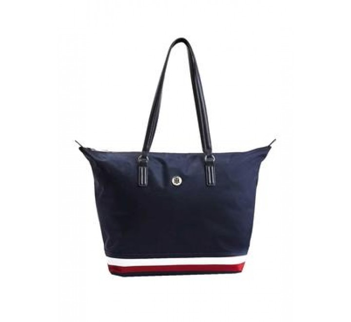BOLSO TOMMY HILFIGUER AZUL 45X32 CTMS AWOAW10437 0GY