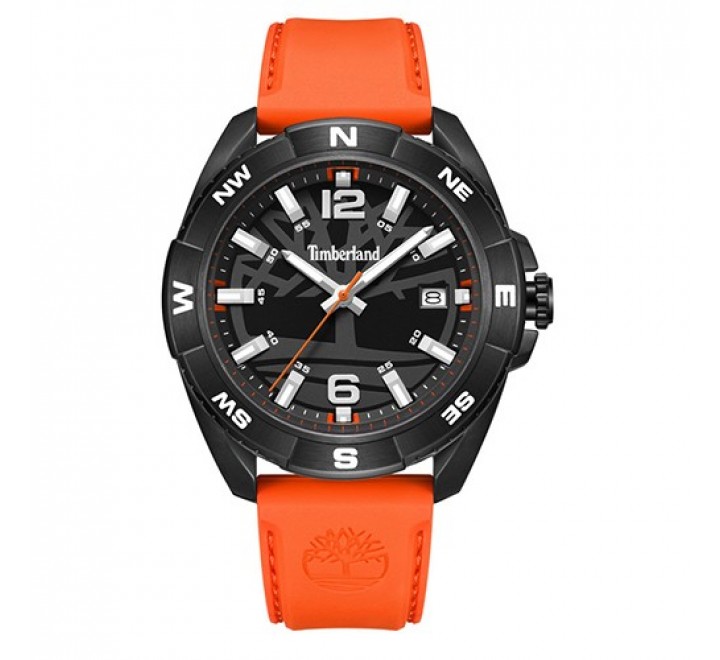 RELOJ CABALLERO TIMBERLAND ACERO CORREA SILICONA TDWGN2202103