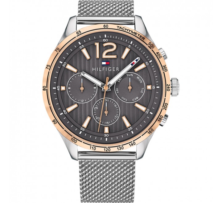 RELOJ CABALLERO 1791466.TOMMY.HILFIGER.46MM. ACERO