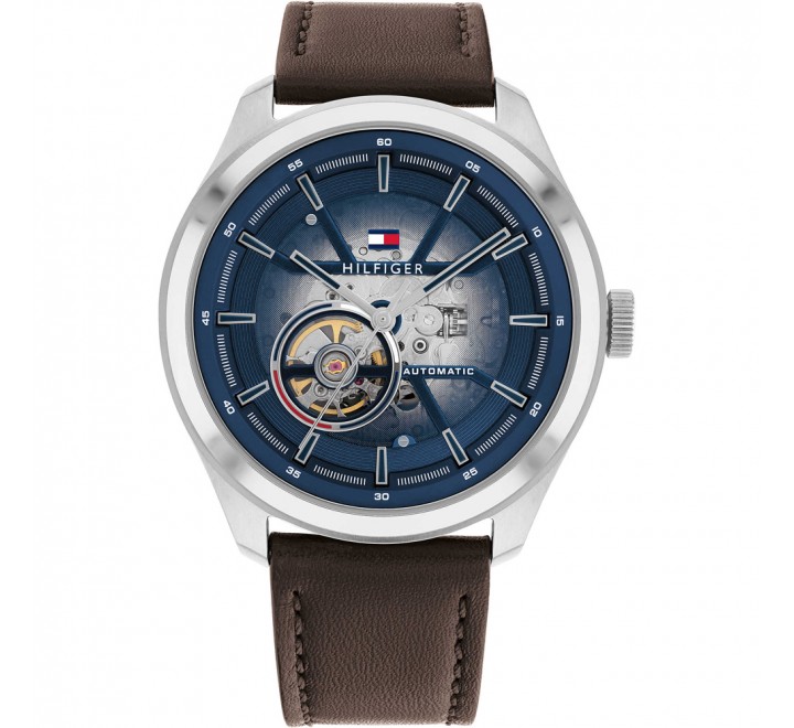 RELOJ TOMMY HILFIGER AUTOMATICO 45MM PIEL MARRON 1791888